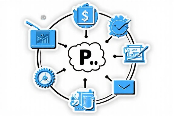 Ilustracja ustawień prywatności z ikonami plików cookie